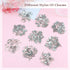 JIALEEY 200 PCS Wholesale Bulk Lots Jewelry Making Charms Mixed Smooth Tibetan Silver Metal Charms Pendants DIY for Necklace Bracelet Jewelry Maki...