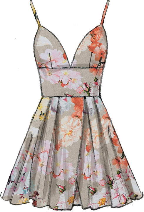 McCall's Patterns Misses' Dresses Sewing Pattern, A5 (6-8-10-12-14)...