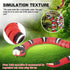 Smart Sensing Snake Toy, Infrared Induction Snake Toy for Kids, USB Rechargeable Interactive Toys for Cat Dog, Simulation Slithering Serpent Reali...