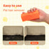 2pcs Silicone Pet Hair Brushes, Convenient Block Roller Cleaner Reusable Pet Hair Carpet Brush Portable Carpet Cleaner Roller for Furnishings Sofa...