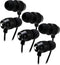 Bastex Universal Black Earphone/Ear Buds (3 pk),3.5mm Stereo Headphones in-Ear,Tangle Free Cable, with Built-in Microphone Earbuds for iPhone iPod...