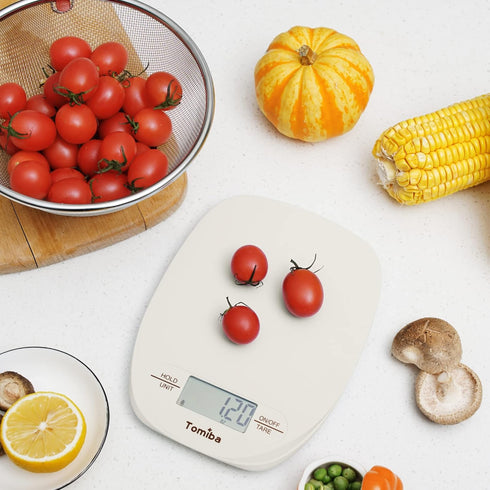Digital Food Scale 11 Lbs for Kitchen Baking Scale Digital Weight Grams and Ounces EK6011C...