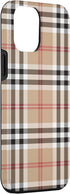 iPhone 12 Pro Max Checkered Plaid Flannel Gingham Pattern Case...
