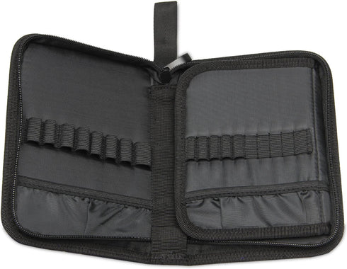 Teamoy Crochet Hook Case, Travel Carry Bag for Ergonomic Crochet Hooks Kits, Aluminum /Steel Crochet Hook and More, Lightweight, Well Made--NO Acc...