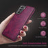 LOHASIC Galaxy S21 5G Case for Women, Slim Leather Elegant Luxury PU Flexible Bumper Rugged Non-Slip Grip Shockproof Full Body Protective Cover Ph...