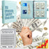 100 Envelopes Money Saving Challenge, Easy and Fun Way to Save $5,050, Budget Binder Savings Challenge Book, Savings Challenges Budget Book Binder...