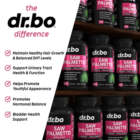 Saw Palmetto for Women Hair Loss - DHT Blocker for Women Hair Growth Plus Bladder Control Supplements Complex - Pure Saw Palmetto Hair Loss Supple...