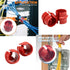 25pcs 3/4 Inch Non-Metallic Cable Connector - Snap Style Installation - Labor Saving, for Confined Areas - Three Cables #6-#8?Red ?...