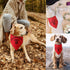 Emotional Support Animal Dog Bandana Funny Dog Bandana Puppy Bandana Triangle Bibs Scarf Accessories for Small Medium Dogs Pets...