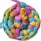 Colorful DIY T-Shirt Yarn Bulky Fabric Yarn Spaghetti Yarn Craft Material DIY Crochet Yarn Chunky Knit Rug Basket Pet Bed Yarn 180g......