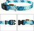 Dog Collar, Cute Floral Pattern, Soft and Adjustable Collar with Quick Release Buckle (XS (Neck 9-13", Width 3/8"), Hawaiian Blue)...