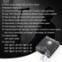 C50HS Bluetooth Amplifier Board TPA3116D2 HiFi Chip 12-24V DC Input,Support USB Sound Card/USB Flash Driver, AUX, Bluetooth Multiple Input Modes (...