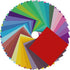 Origami Paper Double Sided Color - 200 Sheets - 20 Colors - 6 Inch Square Easy Fold Paper for Beginner...