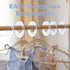 Pro Goleem Baby Closet Dividers Unisex Baby Closet Organizer for Nursery Baby Clothes Size Age Dividers Fits 1.5" Rod 6 PCS...