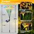 Solar Dragonfly Fairy Lights Outdoor Garden Decor 2 Pack, Newest Solar Swinging Firefly Animal Lights Yard Planter Patio Flowerbed Pathway Lawn De...
