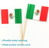 JBCD Mexico Toothpick Flag Mexican Mini Small Cupcake Topper Flags, 200pcs...