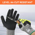 Safety Work Gloves, Impact Gloves for Men Women,Cut Resistant Non-Slip Heavy Duty Gloves with Nitrile Grip,Touch Screen Gloves with Impact Protect...