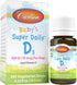 Carlson - Baby's Super Daily D3, Baby Vitamin D Drops, 400 IU (10 mcg) per Drop, 1-Year Supply, Vegetarian, Liquid Vitamin D for Infants and Toddl...