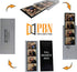 Photo Booth Nook | 2x6 Flexible Magnetic Photo Booth Picture Frames (10 Count) | Crystal Clear Display with Strong Magnet...