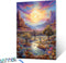 Arizona Desert Paint by Numbers Kits with Brushes Tropical Succulent Plant Acrylic Oil Painting for Adults Kids Mountain Landscape Pictures Kitche...