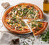 Deedro Pizza Pan 12 Inch Stainless Steel Round Baking Sheet - Oven Tray Crisper for Healthy Cooking, 4 Pack...
