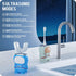 RexCodar Ultrasonic Kid's U-Shaped Electric Toothbrush, IPX7 Waterproof, Five Cleaning Modes, 60S Smart Reminder (Blue Ages 6-12)...