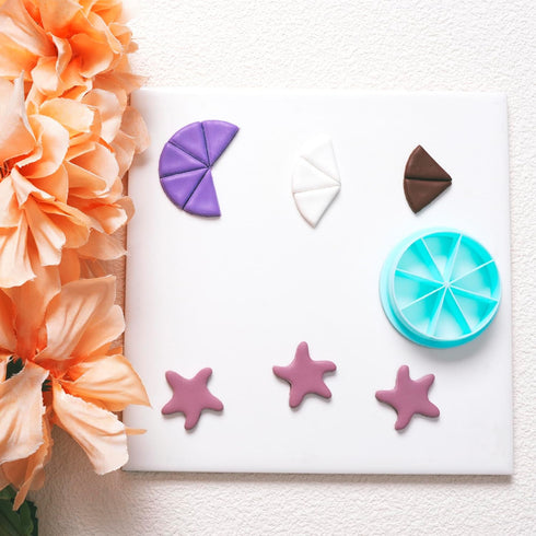TAINSKY Color Recipe Wheel Polymer Clay Cutter Tool, Clay Cutters for Polymer Clay Jewelry, Polymer Clay Recipe Cutter Guide, Clay Earring Cutters...