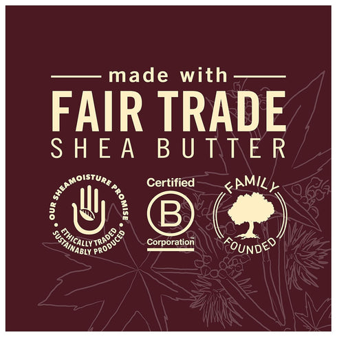 SheaMoisture Conditioner 100% Pure Jamaican Black Castor Oil to Intensely Smooth and Nourish Hair with Shea Butter, Peppermint and Apple Cider Vin...