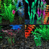 MyLifeUNIT Artificial Fish Tank Plants, 10 Pack Plastic Aquarium Plants Decorations...