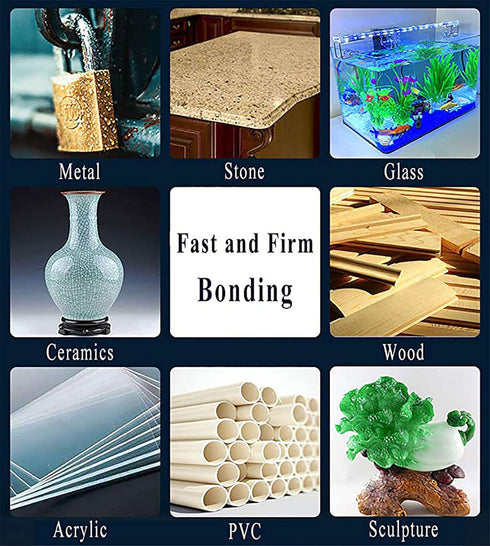 Epoxy Resin, 0.85-Fluid Ounce Metal Epoxy Adhesives, High Viscosity and Strong Epoxies Multi-Purpose Epoxy Glue Instant Repair Wood, Plastic, Glas...