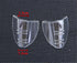 Wanty Universal B52/B26+ Wing Mate Safety Glasses Side Shields - Fits Small/Medium Eyeglasses (4 Pcs M)...