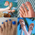 KOHOTA 12PCS 18K Gold Plated Adjustable Toe Rings for women Summer Beach Open Toe Rings Set Flower Arrow Tail Pinky Band Rings Barefoot Foot Jewel...