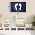SUBRTEX Bathroom Rugs Chenille Bath Rug Soft Short Plush Bath Mat Soft Shower Mat Water Absorbent Shower Mat Quick Dry Machine Washable(Navy,16" x...