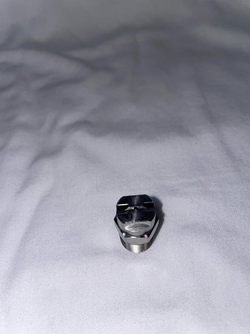 6502 Pure Stainless Steel Fan Tip (Jet Nozzle for Carpet Cleaning) 1/4 NPT Male...
