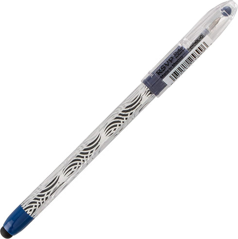 Pentel RSVP STYLUS Ballpoint Pen, Fine Line, Blue Ink (BK90L-C)......