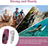 HSWAI 3-Pack Clips Replacement for Fitbit Inspire 2/Fitbit Inspire 3, Soft Comfortable Silicone Clip 360°Protection Holder Accessory Compatible wi...
