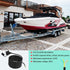 16AWG 10FT Trailer Wiring Harness 4 Pin Flat Trailer Wire Harness Pure Copper 4 Wire Trailer Wire with Jacketed 4 Pin Trailer Connector, Color Cod...