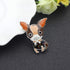 Enamel Cartoon Chihuahua Booch Pins for Women Badges Clothing Bags Jewelry Gift...