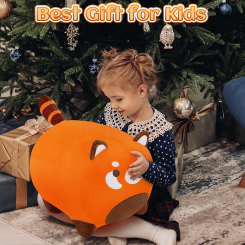 Red Panda Plush-16" Red Panda Plush Pillow Stuffed Animals, Orange Panda Plushie Cute Plushies Red Panda Anime Plush Pillows, Kawaii Panda Cuddle ...