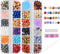 4mm Natural Mixed Materials Gemstones Beads Tiny Spacer Round Loose Beads Jewelry Making KIT with Thread and Needles 600 PCS(24 Natural, 4mm)...