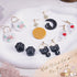 Puocaon Cat Polymer Clay Cutters - Embossing Animal Cutters Set, Cute Kitten Clay Cutters for Polymer Clay Jewelry Making Paw Cat Moon Dangle Set ...