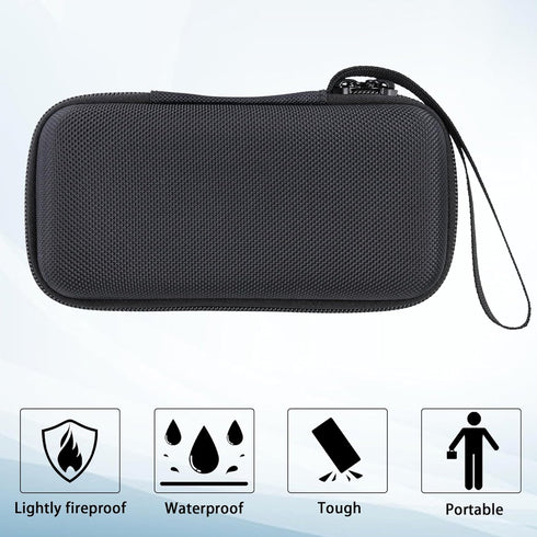 khanka Hard Travel Case Replacement for Anker MagGo 6600mAh/10000mAh Power Bank,Qi2 Certified 15W Ultra-Fast MagSafe-Compatible Portable Charger,C...
