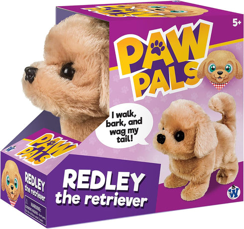 Westminster, Inc. Redley the Retriever - Cute, Cuddly, Plush Battery Operated Dog Toy Walks, Wiggles, and Barks with Sound...