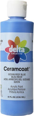 Delta Creative Ceramcoat Acrylic Paint in Assorted Colors (8 oz), , Ocean Reef Blue...