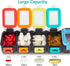 Fullicon Weekly Pill Organizer 7 Day Ultra Moisture and Spill Proof Daily Pill Box, Large Medicine Case with Secure Buckle, Compact Travel Pill Co...