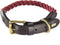 Embark Pets Country Dog Rope Collar - Braided Cotton and Rolled Leather Dog Collar for Small Dogs - Durable Dog Collars for Small Dogs and Strong ...
