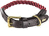 Embark Pets Country Dog Rope Collar - Braided Cotton and Rolled Leather Dog Collar for Small Dogs - Durable Dog Collars for Small Dogs and Strong ...
