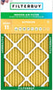 Filterbuy 13x21.5x1 Air Filter MERV 11 Allergen Defense (1-Pack), Pleated HVAC AC Furnace Air Filters Replacement (Actual Size: 12.88 x 21.50 x 0....