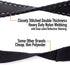 Dog Leash 8ft Long - Black - Traffic Padded Two Handle - Heavy Duty - Double Handles Lead for Control Safety Training - Leashes for Large Dogs or ...