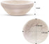 Banneton Bread Proofing Basket, 9 Inch Round Sourdough Proofing Basket with Linen Liner, Round Dough Bread Making Bowls...